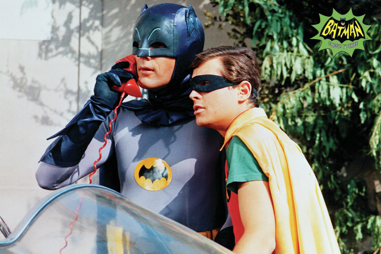 Batman and Robin Fototapet