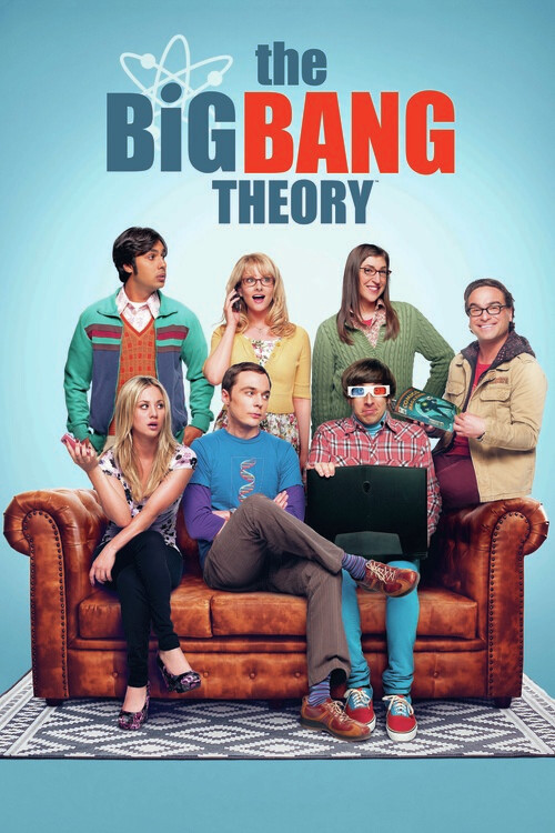 Big Bang Theory - Mandskab Fototapet