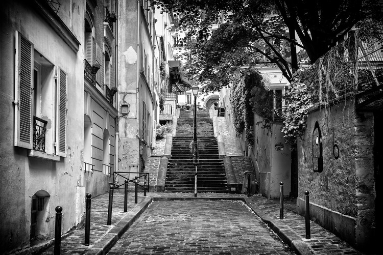 Fotografia artystyczna Black Montmartre - Walk in Montmartre