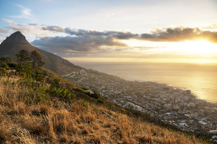 Umělecká fotografie Cape Town Sunset