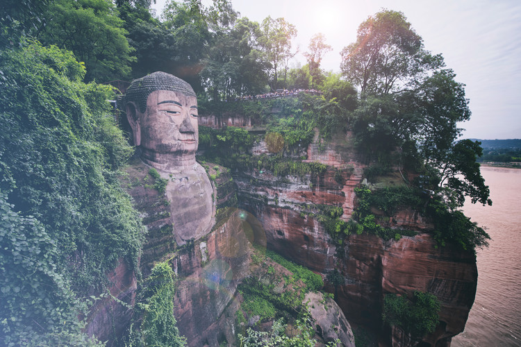 Umelecká fotografie China 10MKm2 Collection - Giant Buddha of Leshan
