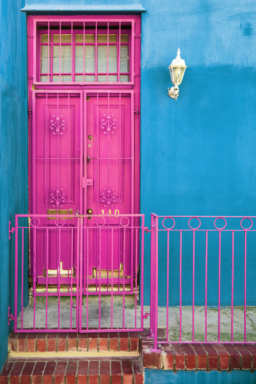 Umjetnička fotografija Colors Gateway Deep Pink & Powder Blue