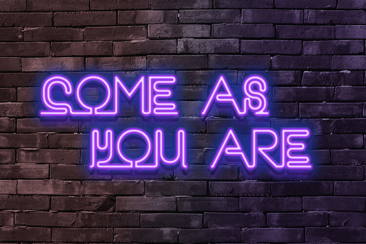 Come as you are Poster Mural XXL