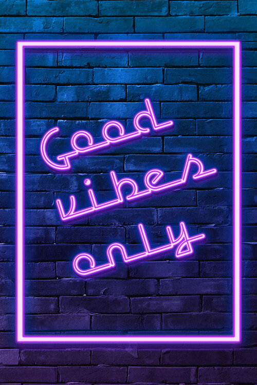 Good vibes only Fotobehang