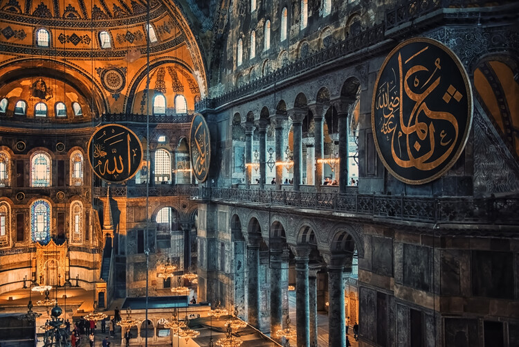 Konstfotografering Hagia Sophia