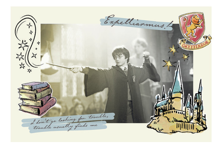 Papier peint Harry Potter - Expelliarmus