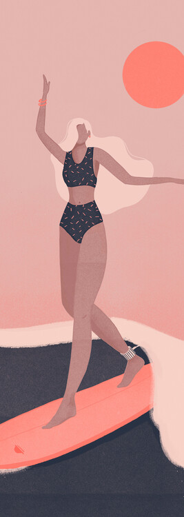 Plakát Into the Surf