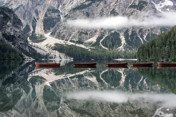 Fotografia artystyczna Lake Reflection