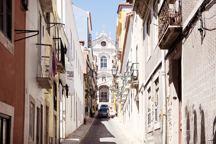 Umelecká fotografie Old Lisbon Street