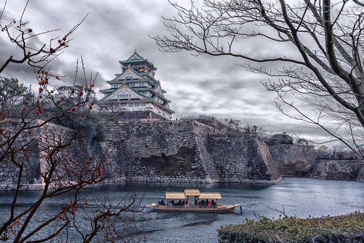 Kunstfotografie Osaka Castle