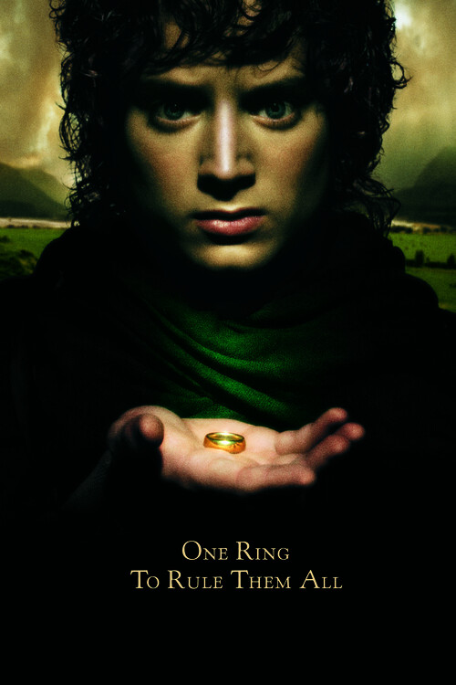 Ringarnas Herre - One ring to rule them all Fototapet