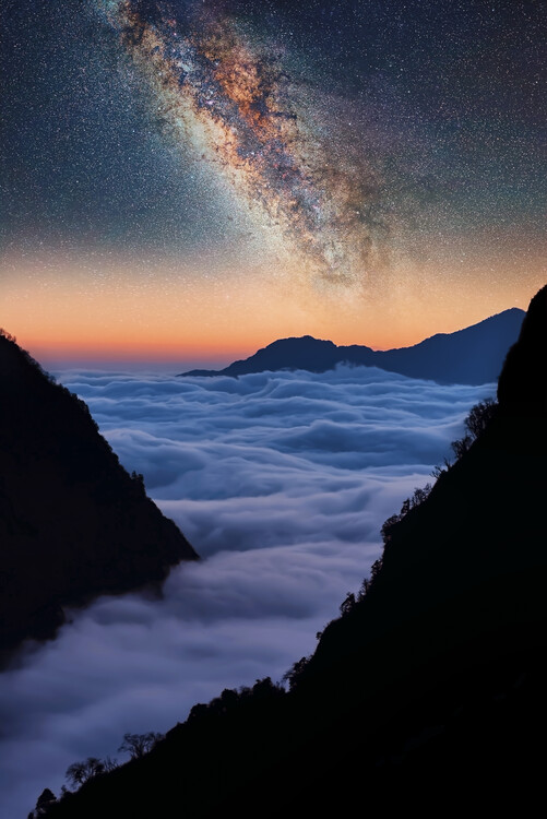 Umelecká fotografie Starry Night