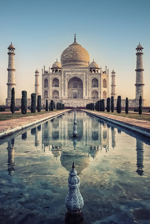 Umetniška fotografija Taj Mahal