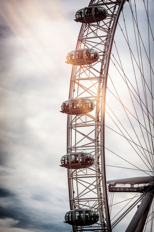 Umělecká fotografie The London Eye