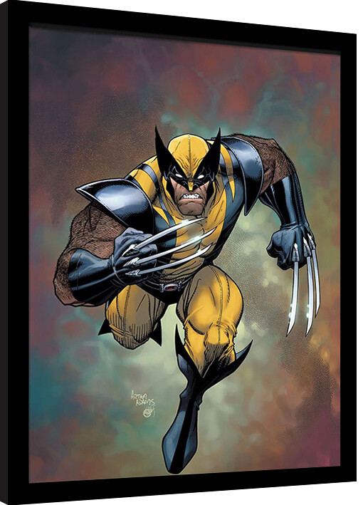Zarámovaný plakát Marvel Classic - Wolverine You're Next