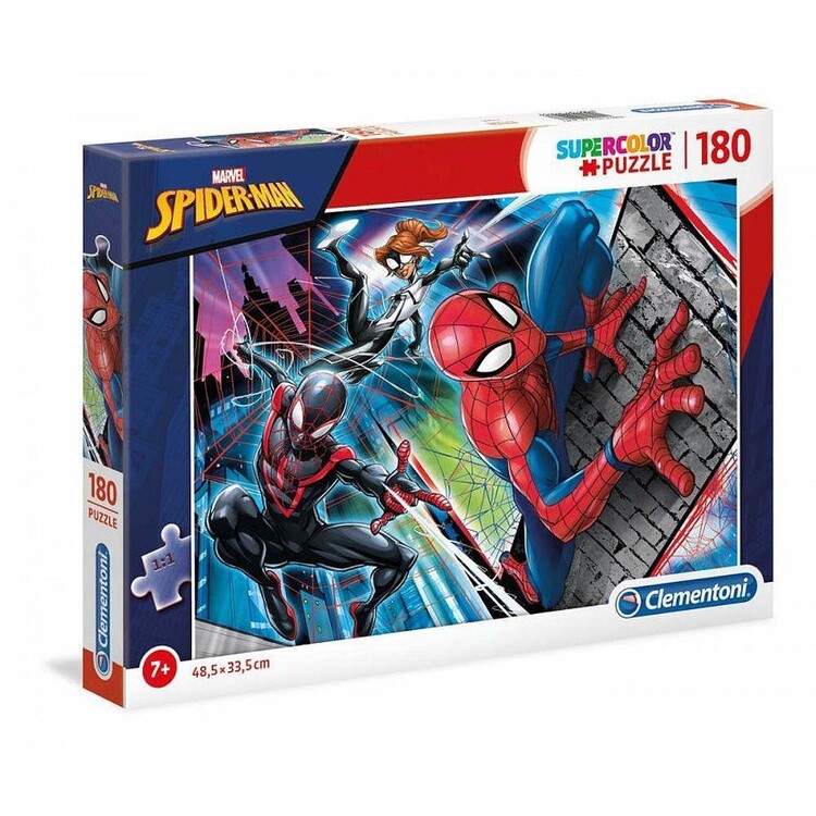 Sacca Palestra Bambino Portafoglio Spider-Man Marvel Nero