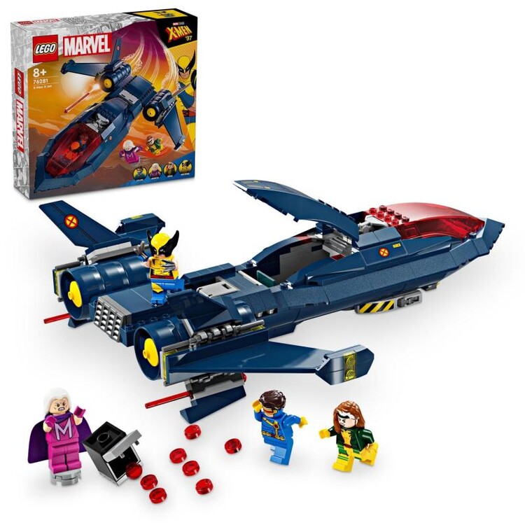 LEGO Marvel - Tryskáč X-Men X-Jet 76281