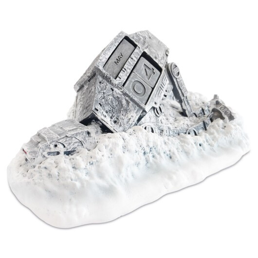 3D naptár Star Wars - ATAT Shot Down