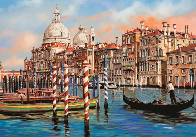 Puzzle Afternoon In Venice Canal Grande Originelle Geschenkideen Europosters