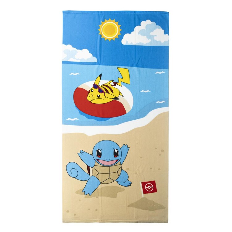 Asciugamano Pokemon - Squirtle on the Beach