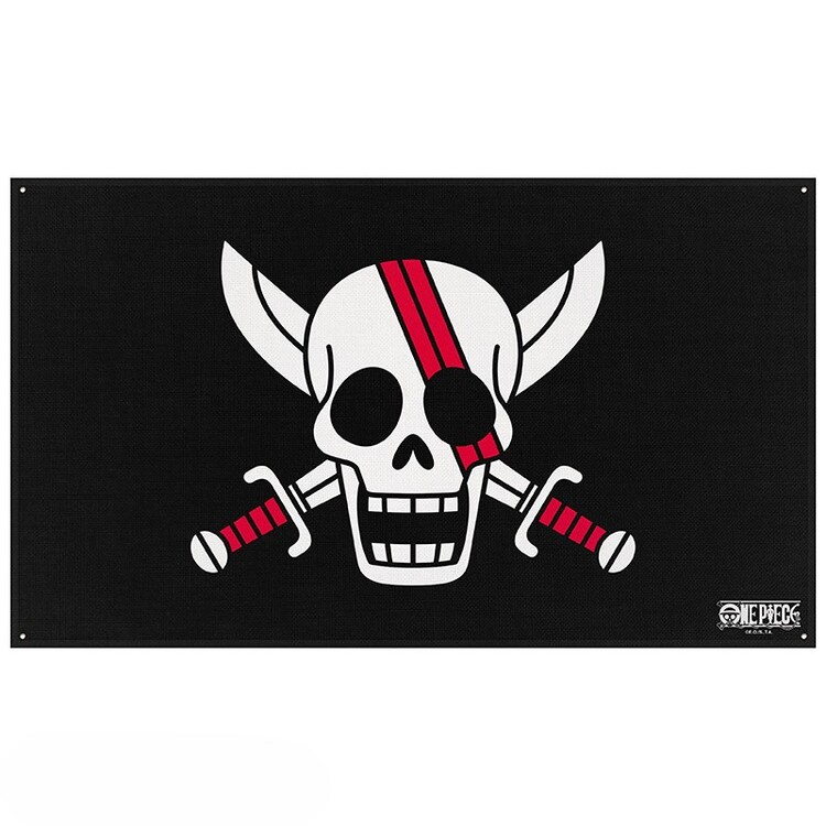 Drapel One Piece - Red Hair Pirates