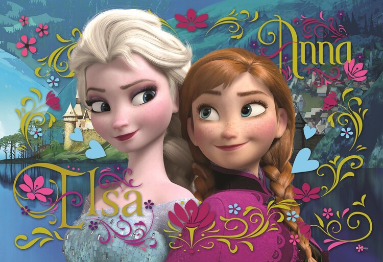 Ravensburger Die Eisknigin Puzzle Anna Und Elsa 40 Teile