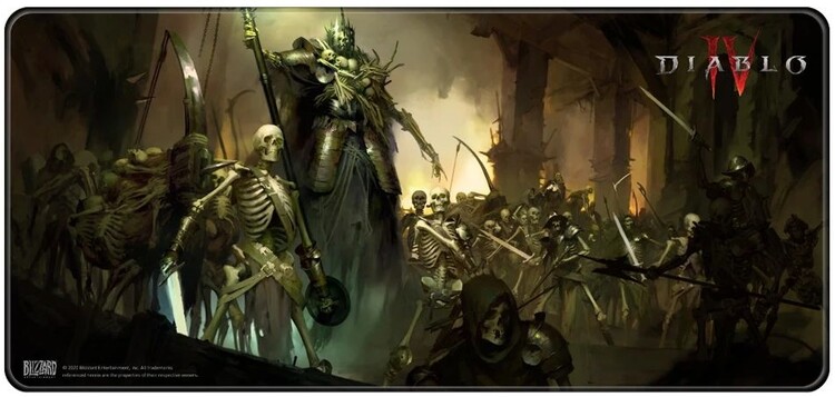 Herná podložka pod myš  Diablo IV - Skeleton King