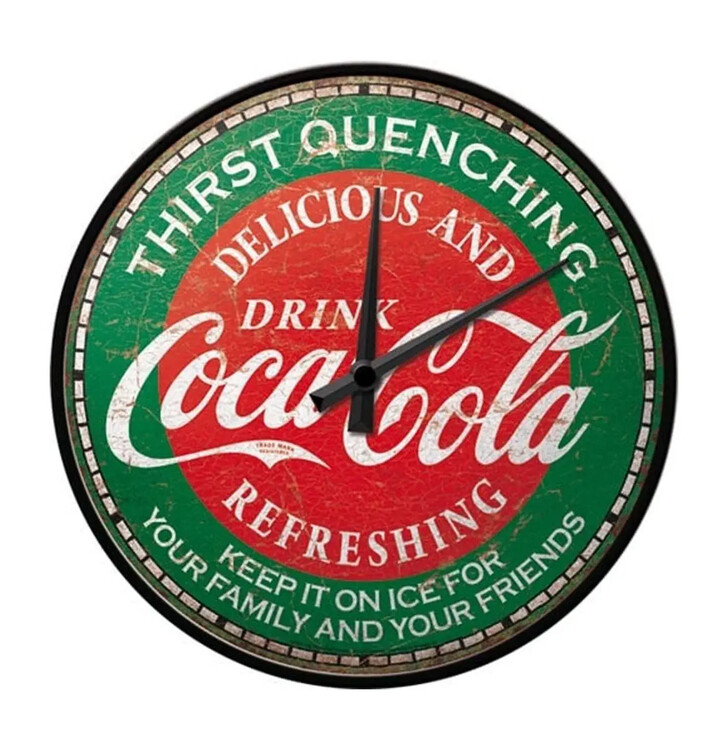 Hodiny Coca-Cola - Thirst Quenching
