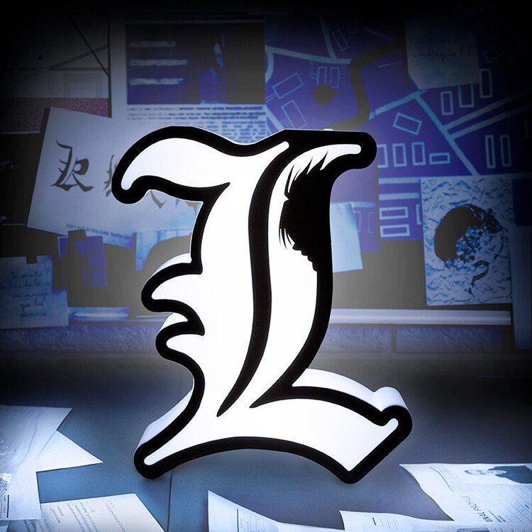 Lámpa Death Note - L