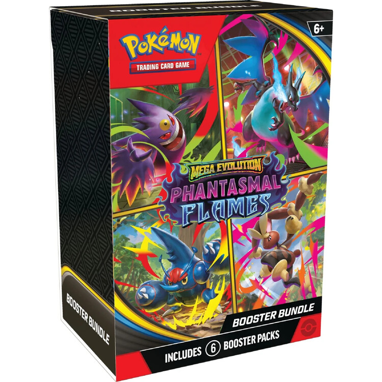 Pokémon TCG: ME02 Phantasmal Flames - Booster Bundle