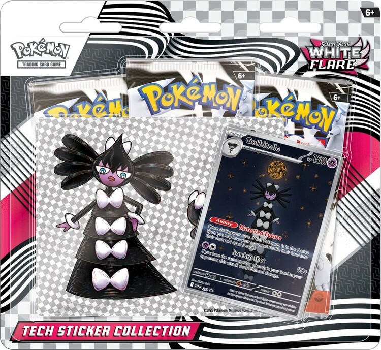 Pokémon TCG: SV10.5 White Flare - Tech Stickers