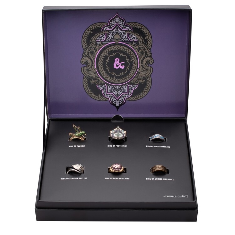Replika Dungeons & Dragons - Spells Rings