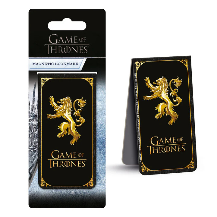 Semn de carte magnetic Game Of Thrones - Lannister Insignia