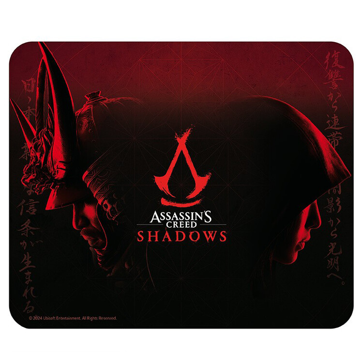Tapis de souris Assassin's Creed: Shadows - Yasuke & Naoe