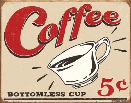Metallschild SCHOENBERG - coffee scents