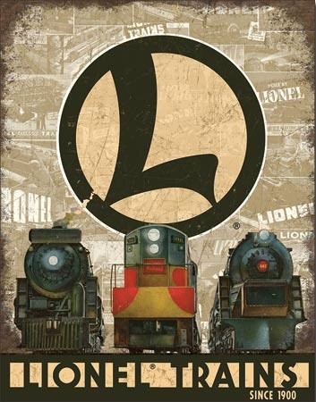 Metalowa tabliczka Lionel Legacy
