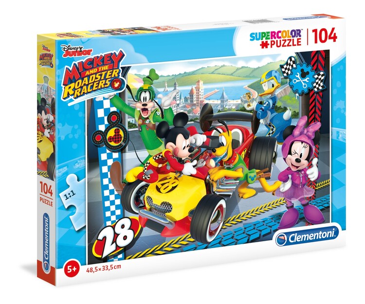 Puzzle Mickey and The Roadster Racers