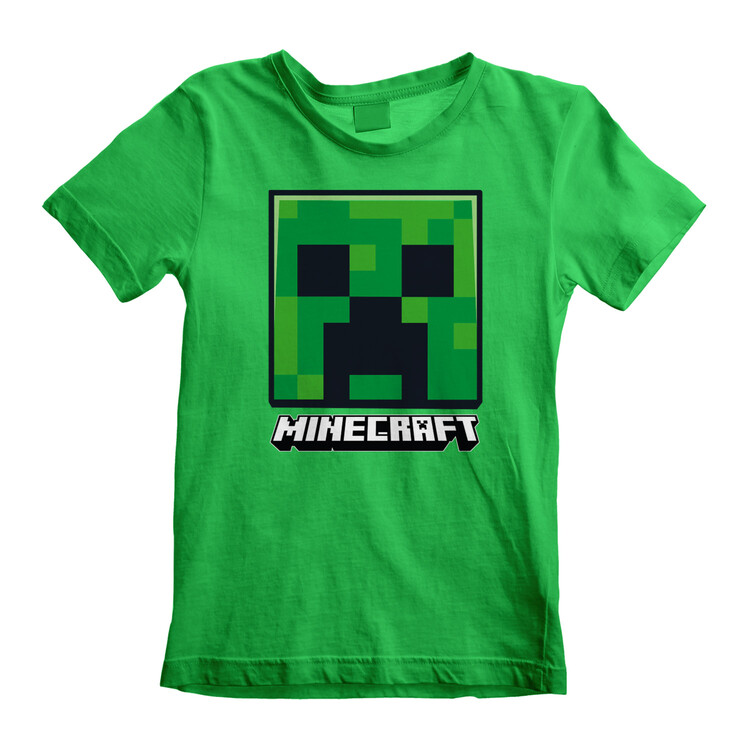 T-Shirt Minecraft - Creeper Face
