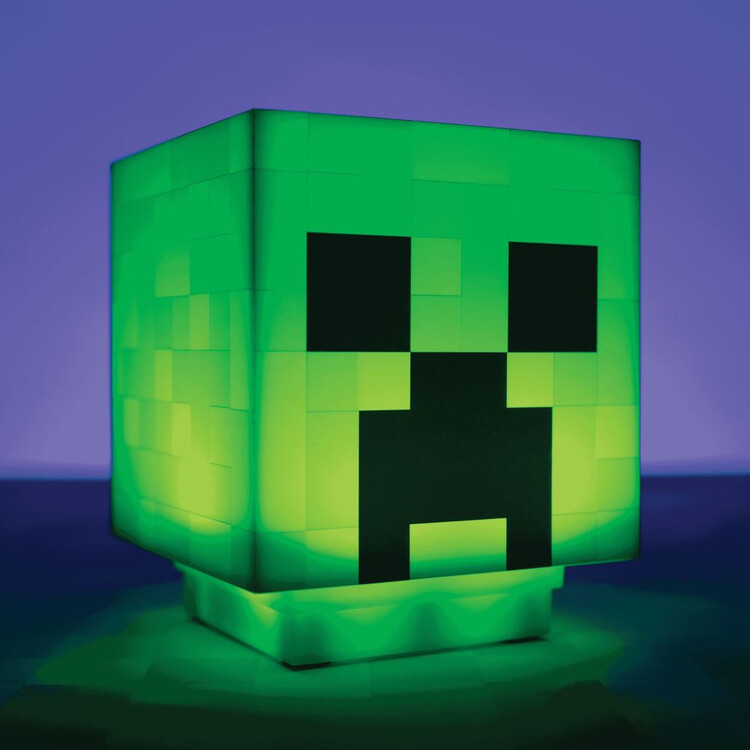 Statuetta che si illumina Minecraft - Creeper