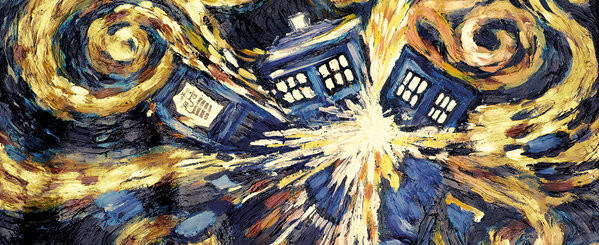 Mok Doctor Who - Exploding Tardis