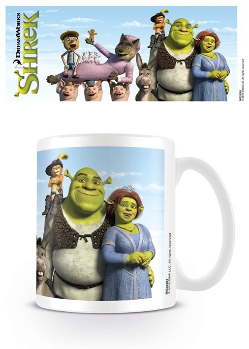 Koffie mok Shrek - Characters