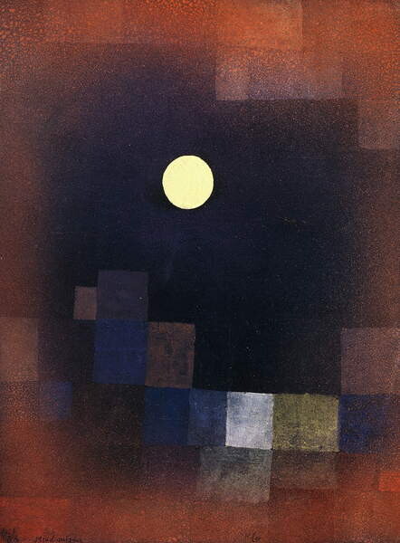 Samolepka Moonrise; Mondaufgang, 1925