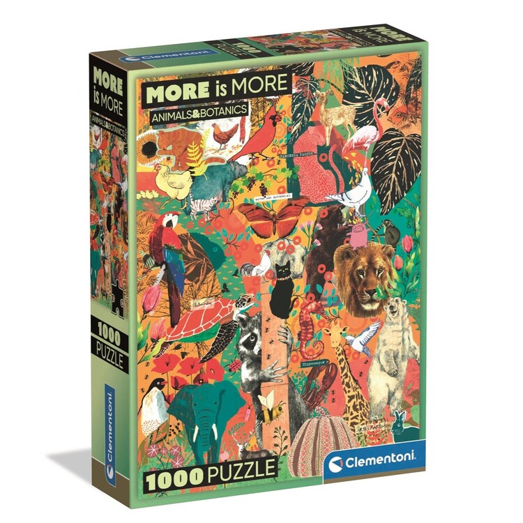Puzzle More Is More: Animal & Botanics