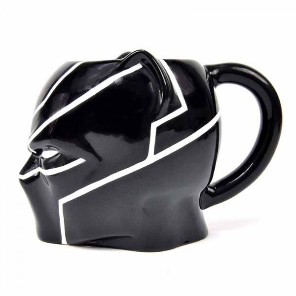 Kaffeebecher Black Panther Maske 3D Kaffeetasse Marvel Black Panther 3D Film 