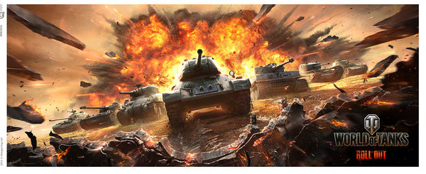 Mugg World Of Tanks - Roll Out