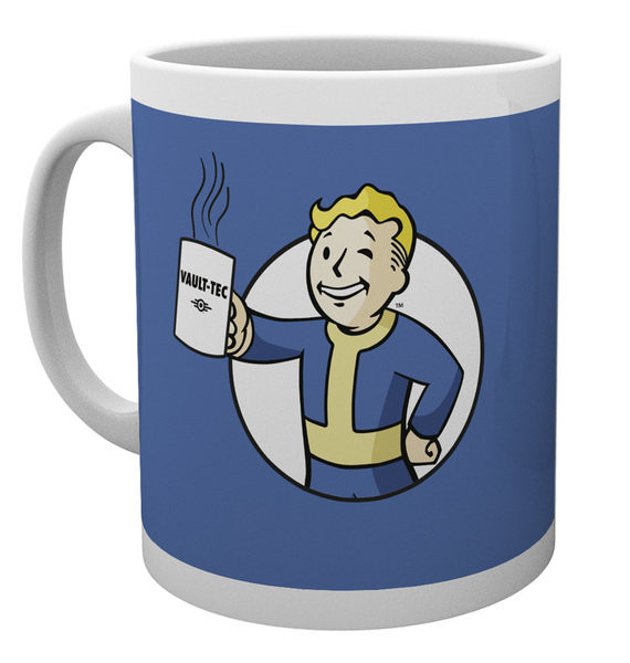 Mug Fallout Vault Boy Holding Mug Tips For Original Ts