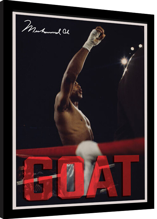 Keretezett poszter Muhammad Ali - GOAT