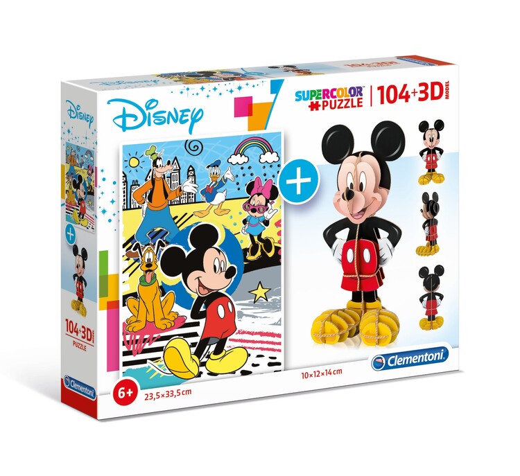 Puzzle Myšák Mickey (Mickey Mouse)