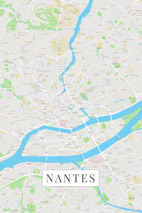 Samolepka Nantes color