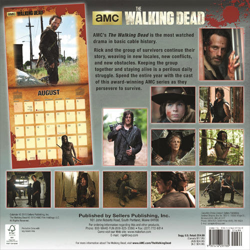 Walking Dead™ naptár 2021 az Europosters.hu The Walking Dead naptár 2021 az Europosters.hu